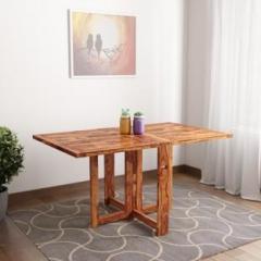 Balaji Wooden Sheesham Wood Solid Wood 6 Seater Dining Table