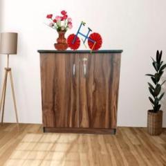 Bhawani Door table Engineered Wood Almirah