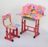 Bhella Kids Study Table & Chair With Adjustable Height Engineered Wood Study Table