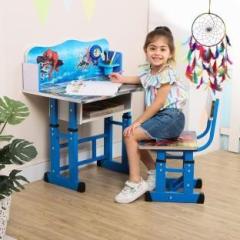 Bhella Kids study Table & Chair with Adjustable Height with Dreamcatcher Engineered Wood Study Table