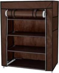 Bhimada 4 layer wardrobe for bedroom Carbon Steel Collapsible Wardrobe