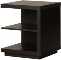 Black square Black square End Table Engineered Wood End Table