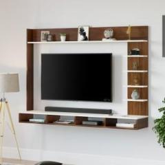 Bluewud Primax Grande TV Unit with Storage Shelves for Decor Display Upto 50 Inches Engineered Wood TV Entertainment Unit