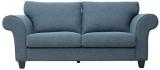 CasaCraft Anapolis Three Seater Sofa In Blue Colour