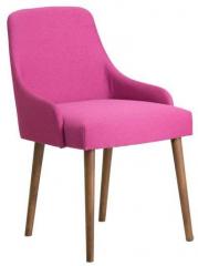 CasaCraft Celano Chair in Pink Color