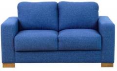 CasaCraft L'Aquila Two Seater Sofa in Denim Blue Colour