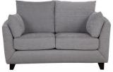 CasaCraft Nikole Two Seater Sofa In Silver Grey Colour