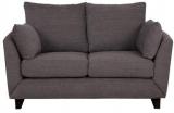 CasaCraft Nikole Two Seater Sofa In Slate Grey Colour