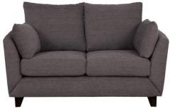 CasaCraft Nikole Two Seater Sofa in Slate Grey Colour