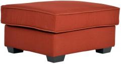 CasaCraft Oritz Ottoman in Burnt Sienna Colour