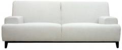 CasaCraft Palmira Three Seater Sofa in Pearl White Colour