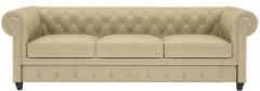 CasaCraft Princeton Three Seater Sofa in Beige Colour