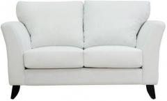 CasaCraft Rio Branco Two Seater Sofa in Pearl White Colour