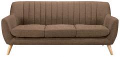 CasaCraft San Pio Three Seater Sofa in Coyote Colour