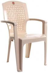 Cello Aristo High Back Chair Set of Two in Beige Colour