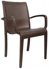 Cello Ecstasy Elegant Chair Set of Two in Brown Colour