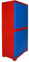 Cello Novelty Big Storage Cabinet in Red & Blue Colour