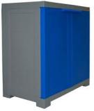 Cello Novelty Compact Storage Cabinet in Grey & Blue colour