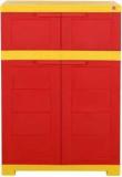 Cello Novelty Dual Red & Yellow Engineered Wood Cupboard