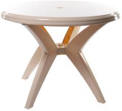 Cello Presto Four Seater Dining Table in Beige Colour