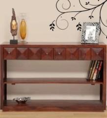 Cherry Wood Sheesham Solid Wood Console Table