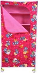 Childcraft 6 Shelve Fabric Wardrobe PP Collapsible Wardrobe