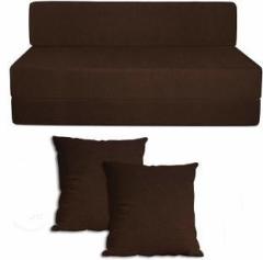 Chilli Billi Sofa cum Bed with 2 Cushions 4 Seater 3 Seater Single Engineered Wood Fold Out Sofa Cum Bed