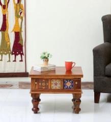 Chitra Furniture Sheesham Wood Classic Coffee/Tea Table For Living Room, Guest Room. Solid Wood Coffee Table