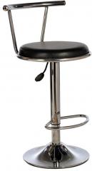 Chromecraft Bar Stool in Black Colour