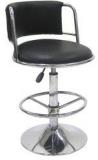 Chromecraft Bar Stool With Cushioned Back Big