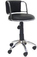 Chromecraft Bar Stool with Cushioned Back Small