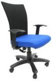 Chromecraft Marina WW Office Ergonomic Chair In Black & Dark Blue Colour