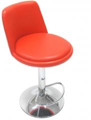 Chromecraft Mars Stool in Red Colour