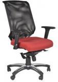 Chromecraft Oxford Red Office Chair In Red Colour