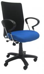 Chromecraft Stylized Geneva Computer Chair