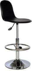 Chromecraft Venus Bar Stool in Black Colour