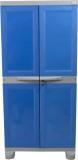 Classic Furniture Warbrobe | Closet| Shoe Rack Liberty 4ft Blue Grey Plastic 2 Door Wardrobe