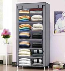 Cmerchants Carbon Steel Collapsible Wardrobe