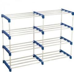 Cmerchants Multi Organiser BLue 8 Book Shelf Metal Open Book Shelf