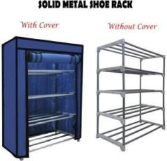 Cmerchants SOLID Metal Close Book Shelf