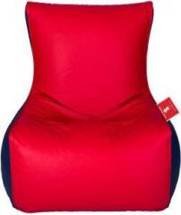 Comfybean Medium Clemenzo Chairs Red Indigo Bean Bag Chair With Bean Filling