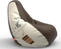 Comfybean XL Designer Bean Bag Filled with Beans Chotta Recharge Teardrop Bean Bag With Bean Filling