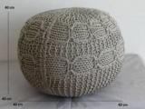 Concept Home Inc Fabric Pouf