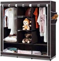 Continental 6+2 Shelves 3 door 88130 Carbon Steel Collapsible Wardrobe