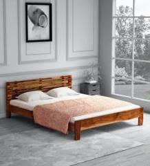 Cottage Crafts Fern Queen Bed Solid Wood King Bed