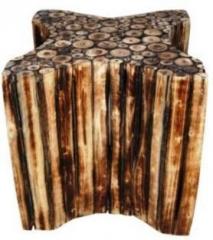 Craftonline simple wooden stool Living & Bedroom Stool