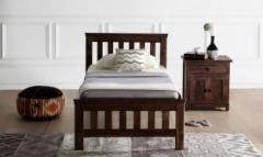 Crozzine Solid Wood Single Bed