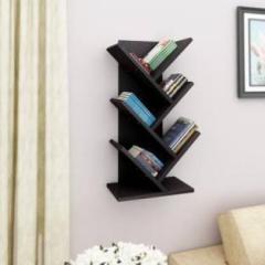 Crystal Furnitech Kyla Engineered Wood Open Book Shelf