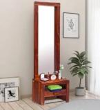 Daintree Sheesham Wood Makeup/Dressing Table For Bedroom/Living Room/Hotel Solid Wood Dressing Table