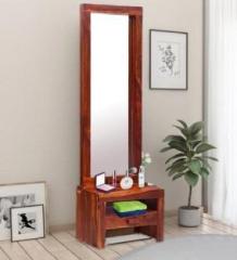 Daintree Sheesham Wood Makeup/Dressing Table For Bedroom/Living Room/Hotel Solid Wood Dressing Table